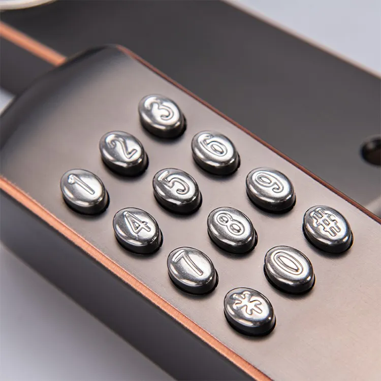 Stainless steel mechanical code lock.2